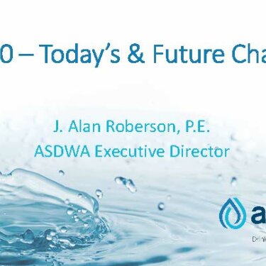 ASDWA SDWA50 Webinar